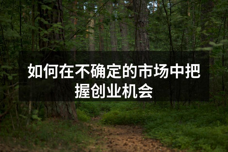 创业者在市场调研中
